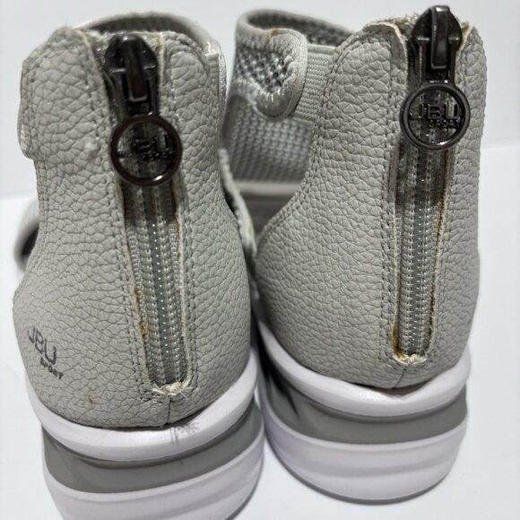 Jambu Women’s Nadine High Gray Wedge Sandals, Size 8 M - Picture 5 of 7